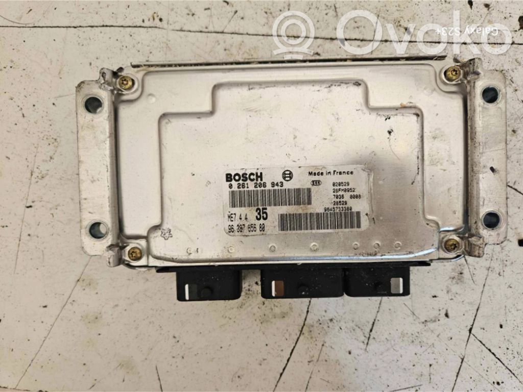 Peugeot 307 Engine control unit/module 