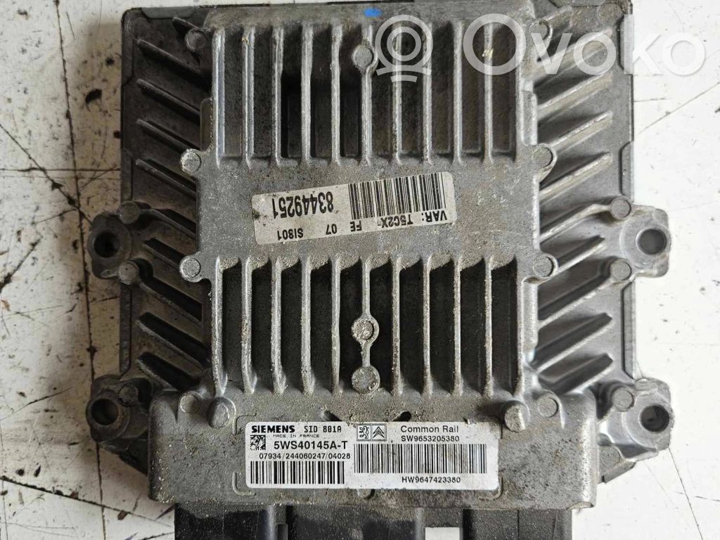 Peugeot 307 Engine control unit/module 