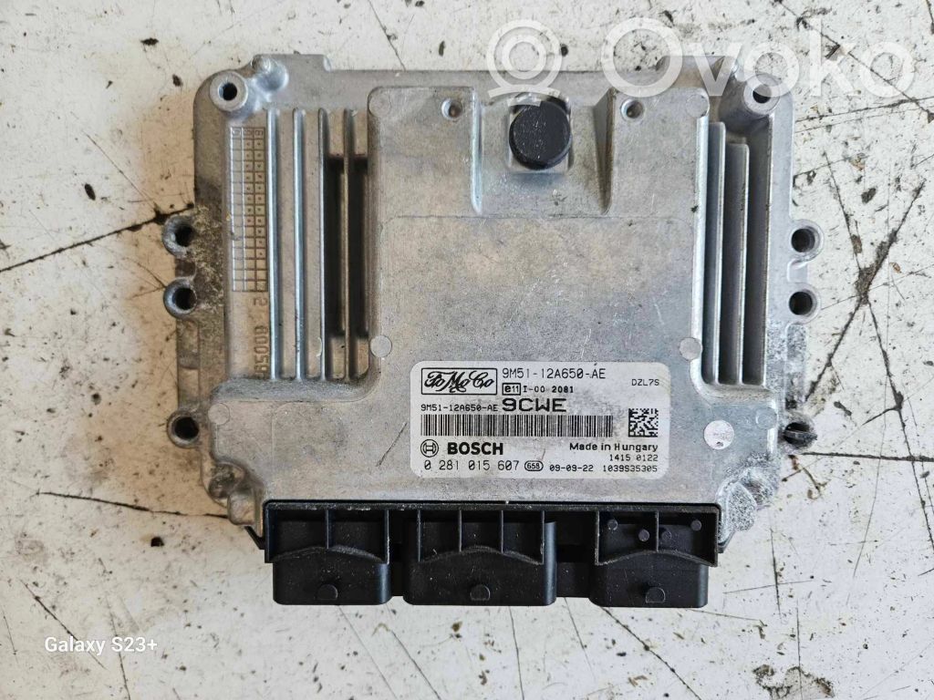 Engine control unit/module   9M5112A650AE,0281015607,9M5112A650AE