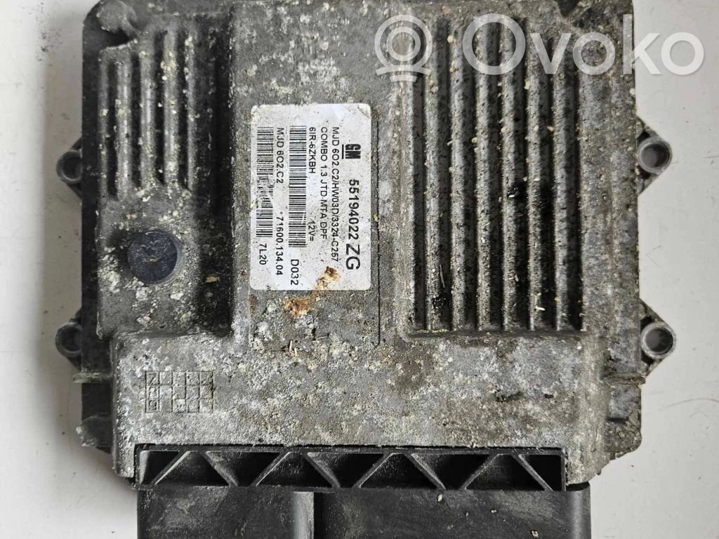 Autres unités de commande / modules   55194022ZG,7160013404,MJD602C2,61R6ZKBH