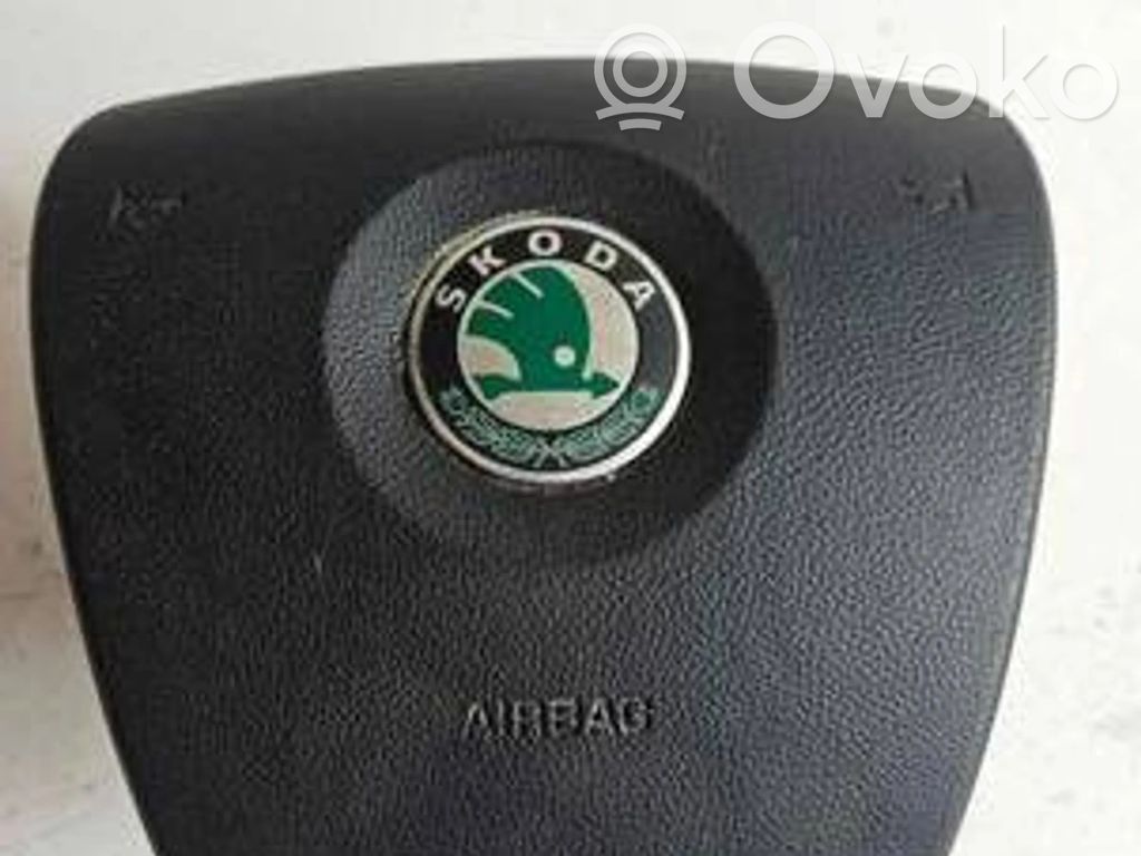 Skoda Octavia Mk2 (1Z) Poduszka powietrzna Airbag kierownicy 