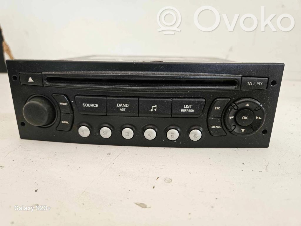 Peugeot Partner Panel / Radioodtwarzacz CD/DVD/GPS 