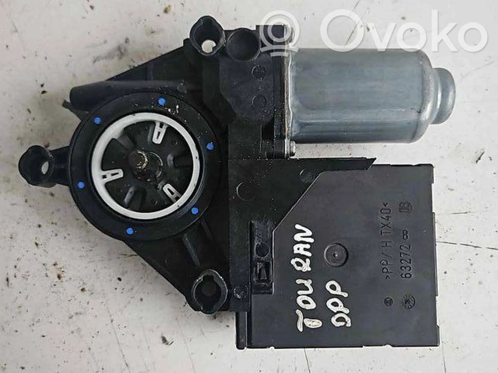 Volkswagen Touran I Silnik regulatora szyby drzwi przednich 