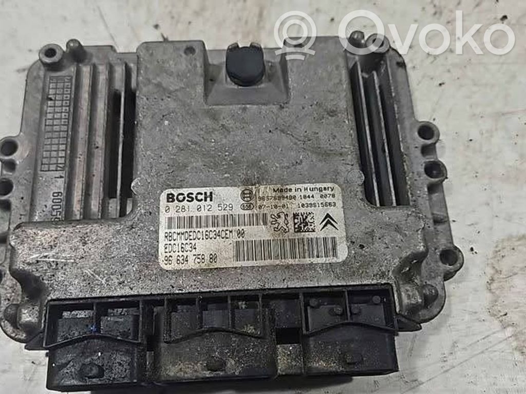 Citroen C3 Engine control unit/module 