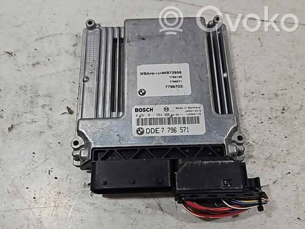 BMW 3 E90 E91 Unitate/modul de control motor 