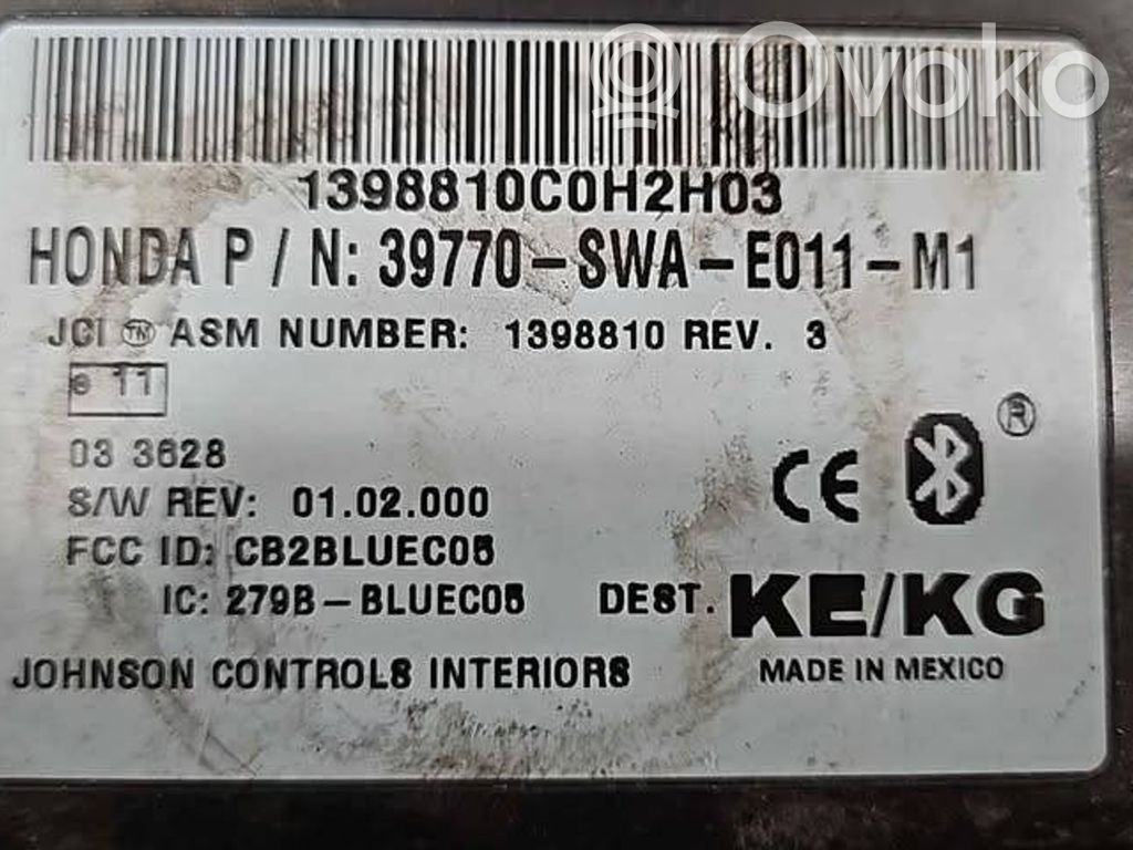 Honda CR-V Altre centraline/moduli 