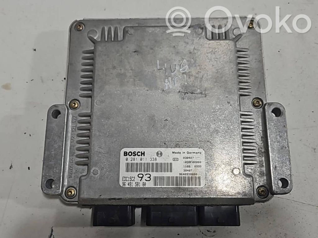 Peugeot 406 Engine control unit/module 