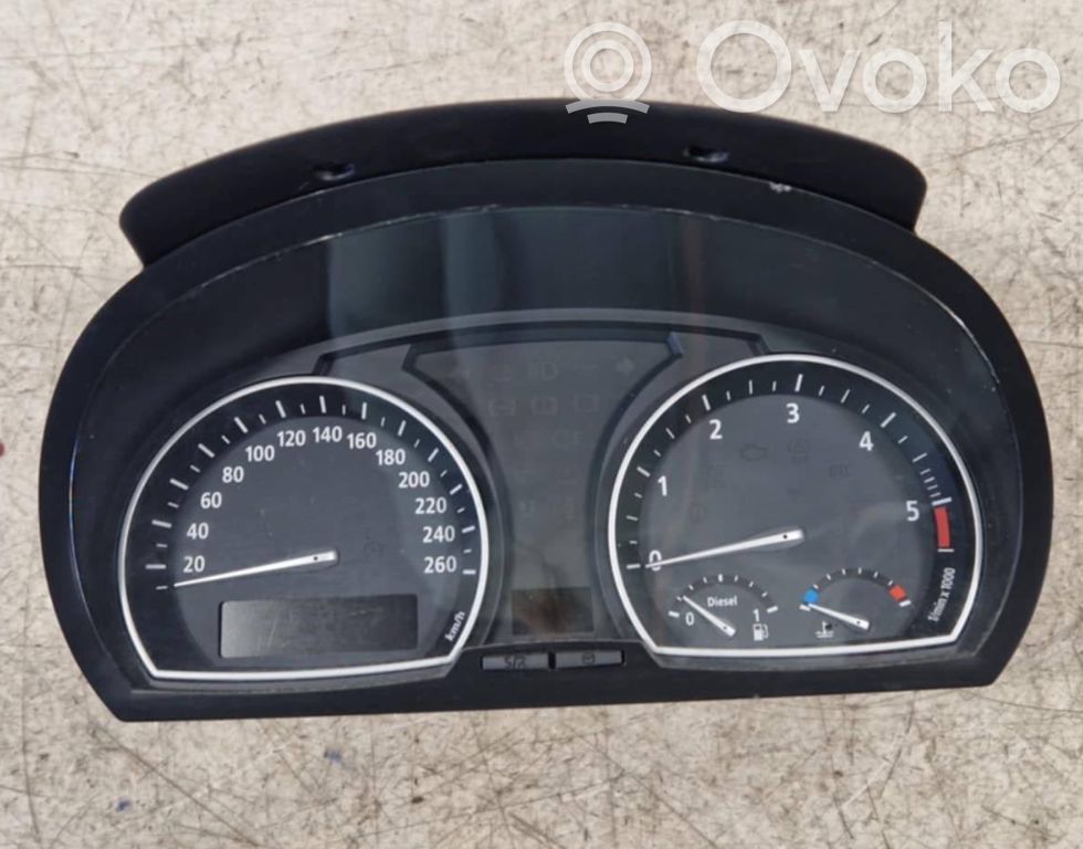BMW X3 E83 Speedometer (instrument cluster) 