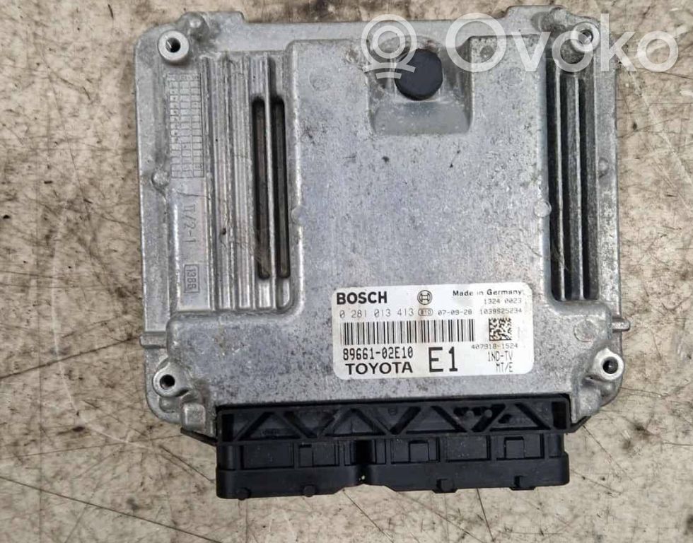 Engine control unit/module   0281013413,8966102E10,1039S25234