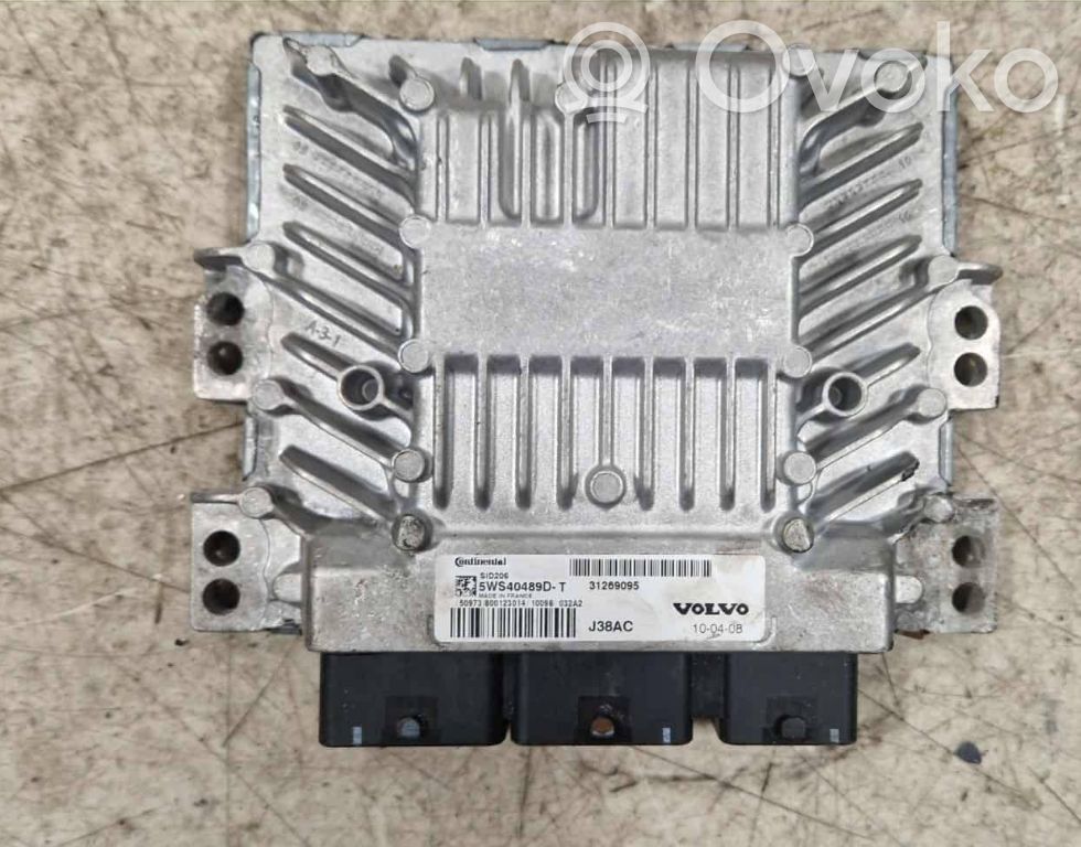 Engine control unit/module   5WS40489DT,31269095,J38AC