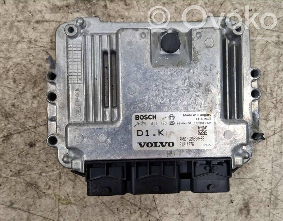 Engine control unit/module   0281011775,31211076,4N5112A650BB