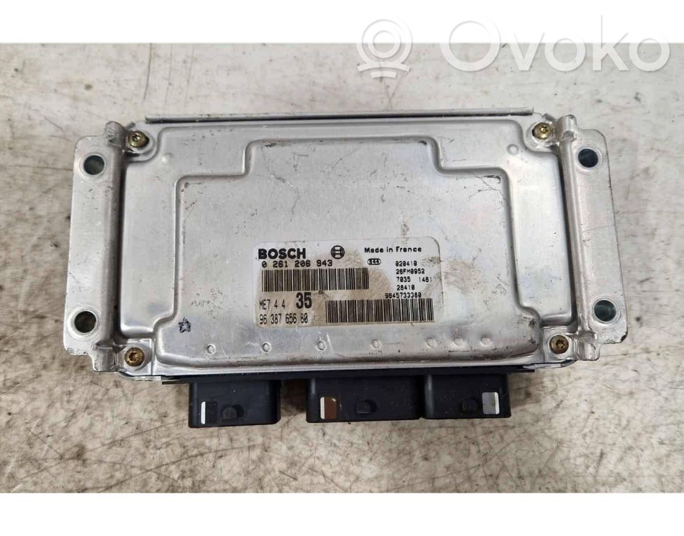 Peugeot 207 Engine control unit/module 