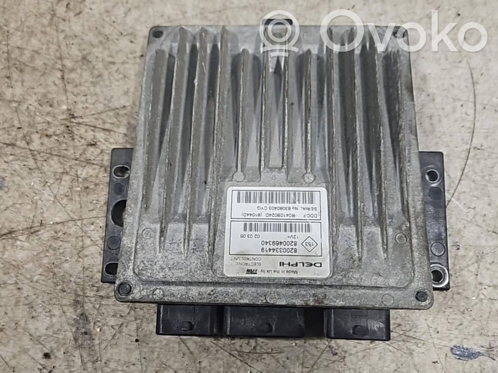 Renault Clio III Engine control unit/module 