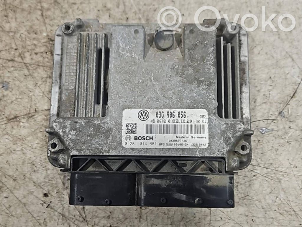 Volkswagen Touran I Engine control unit/module 