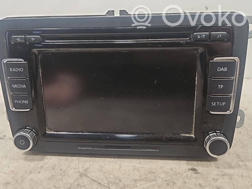 Volkswagen Golf VI Unitate principală radio/CD/DVD/GPS 