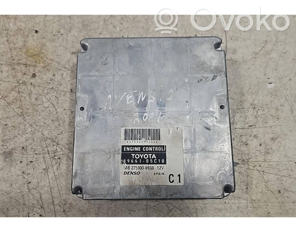 Toyota Avensis T250 Calculateur moteur ECU 