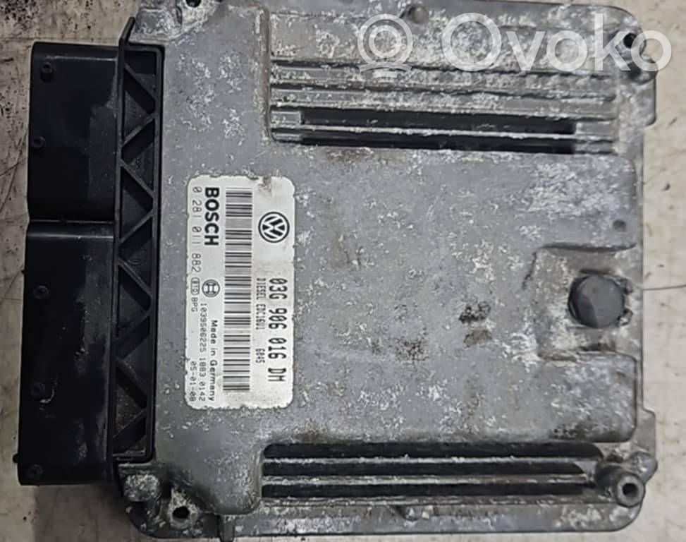 Engine control unit/module   03G906016DM,0281011882,1039S06225