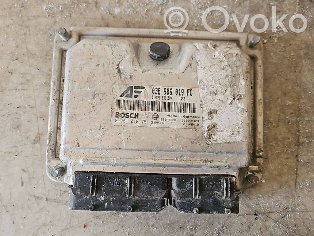 Audi A6 S6 C6 4F Engine control unit/module 