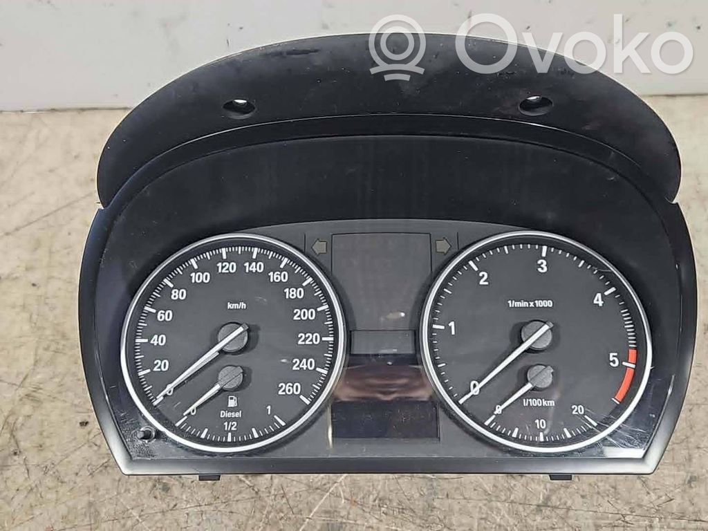 BMW 3 E90 E91 Speedometer (instrument cluster) 