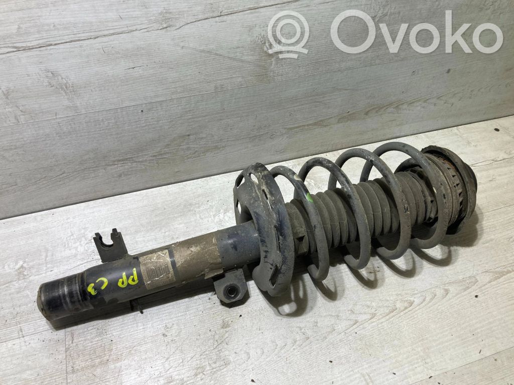Citroen C3 Front shock absorber with coil spring 