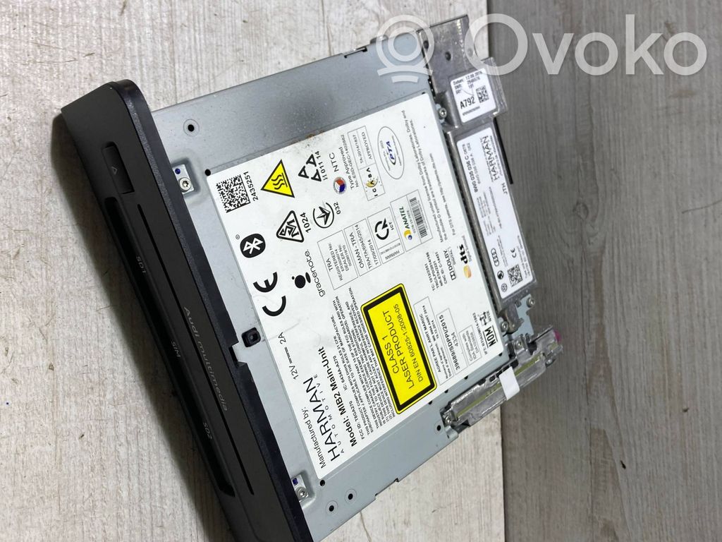 Audi A4 S4 B9 Pääyksikkö multimedian ohjaus 