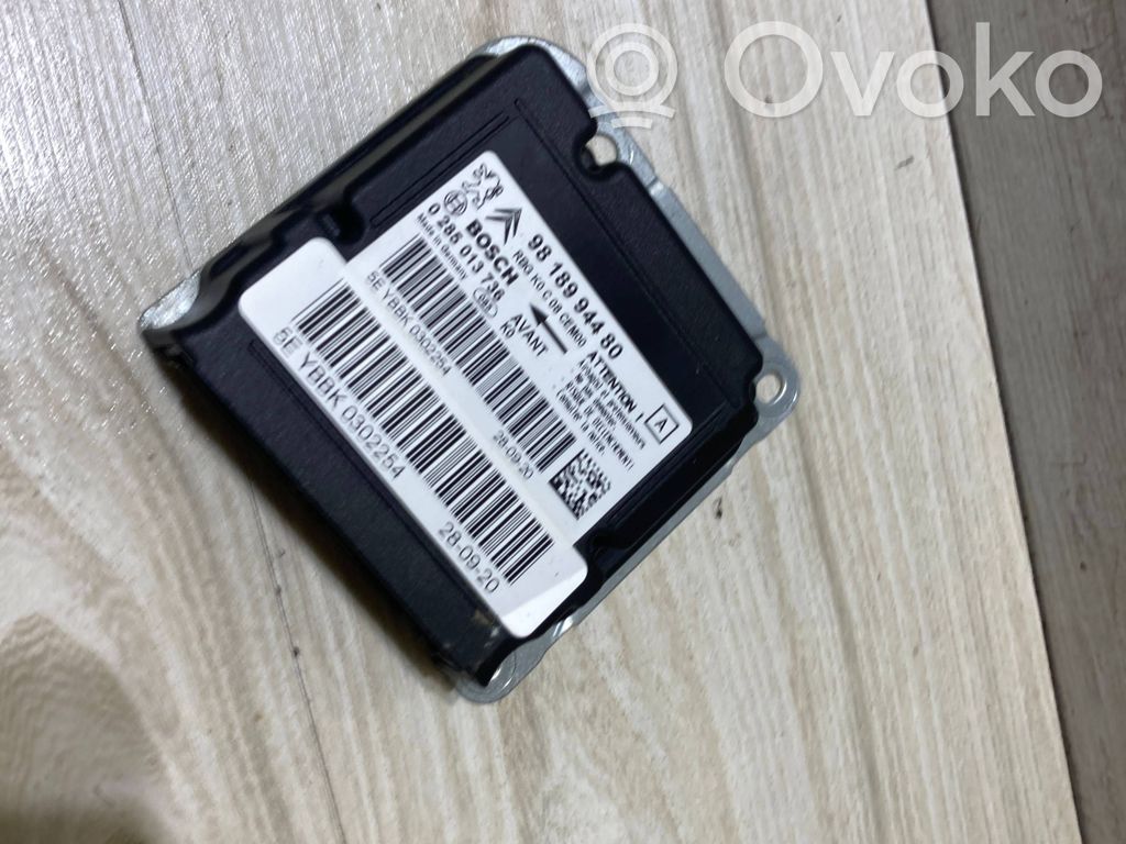Peugeot Expert Airbag control unit/module 