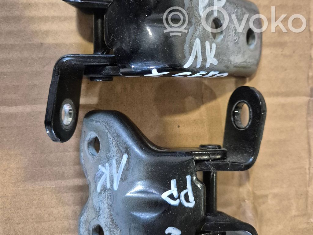 Front door hinge set