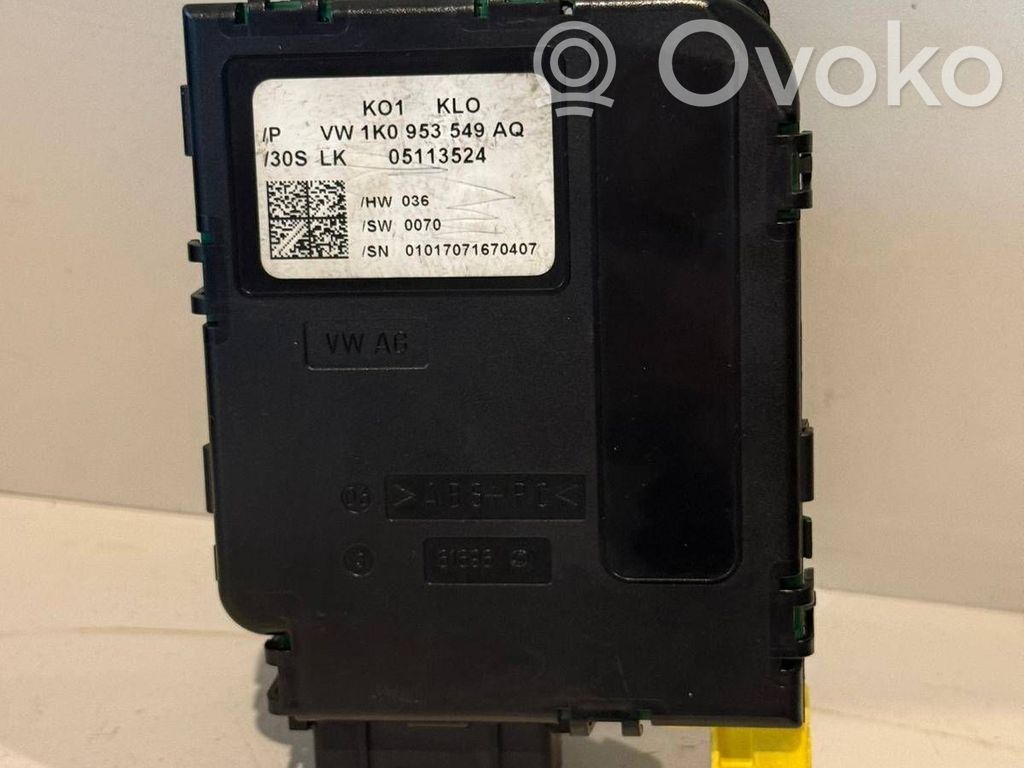 Volkswagen Touran II Sensor de ángulo de dirección 