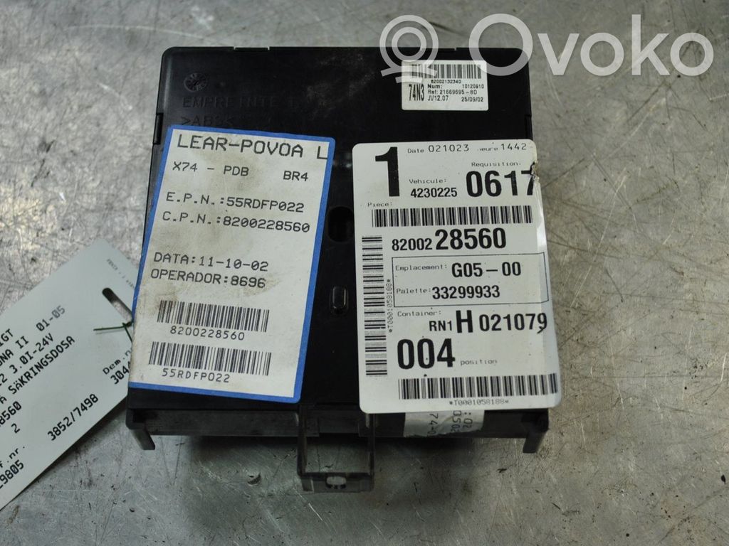 Renault Laguna II Autres unités de commande / modules 