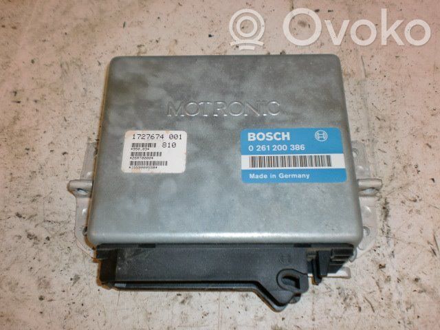 Unidad de control/módulo de la inyección   0261200386