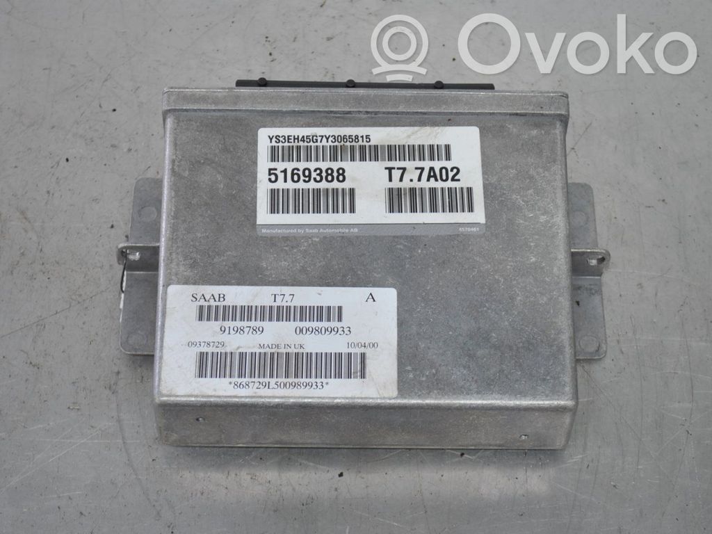 Saab 9-5 Injection control unit/module 