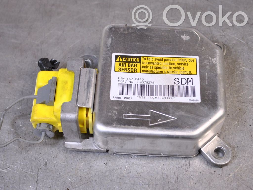 Airbag control unit/module   16218445