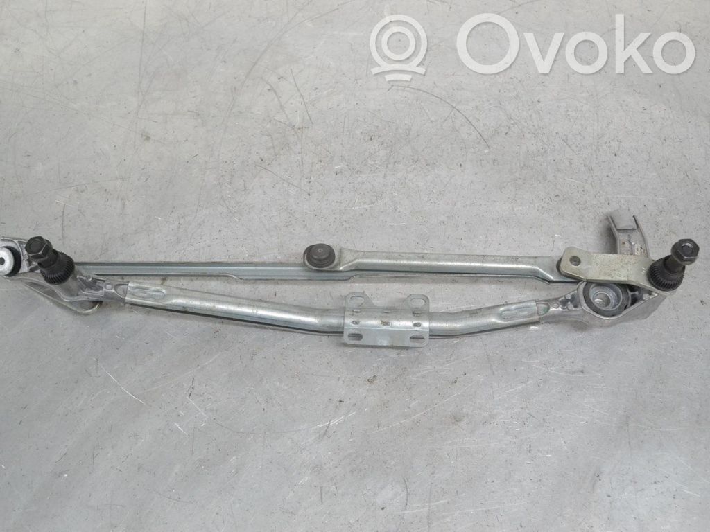 Front wiper linkage