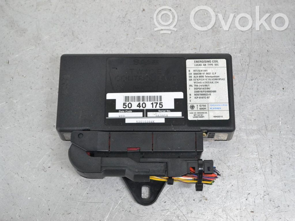 Saab 9-3 Ver1 Boîtier module alarme 