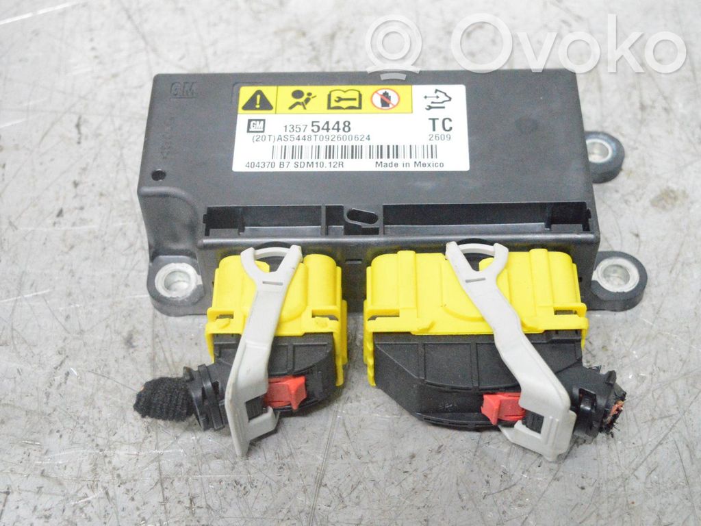 Unidad de control/módulo del Airbag   13575448