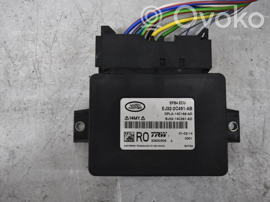 Land Rover Range Rover Evoque L538 Modulo di controllo del freno a mano