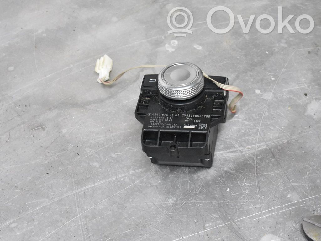Mercedes-Benz E W212 Otros interruptores/perillas/selectores 