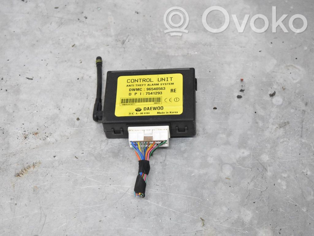 Chevrolet Kalos Przekaźnik alarmu 
