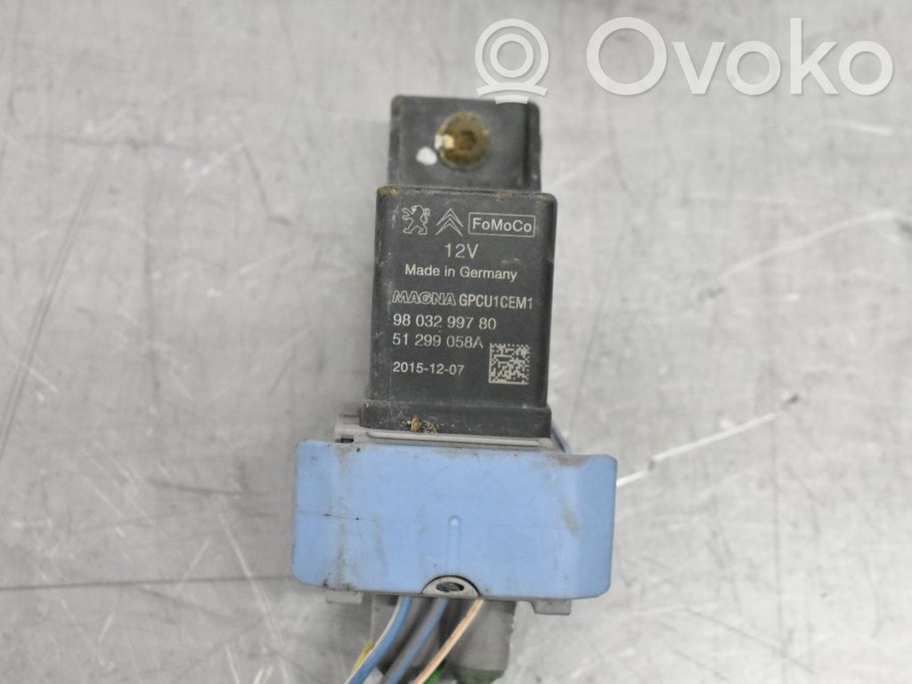 Relé de encendido   51299058A,9803299780