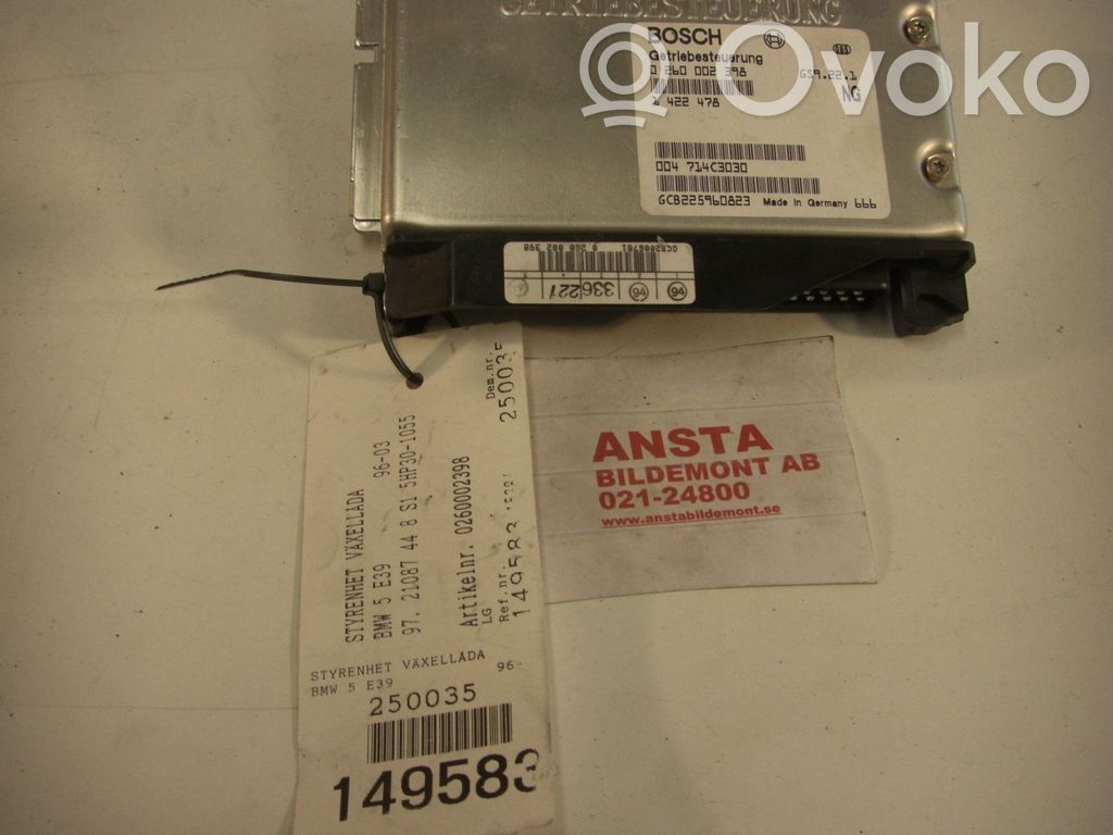 Gearbox control unit/module   0260002398