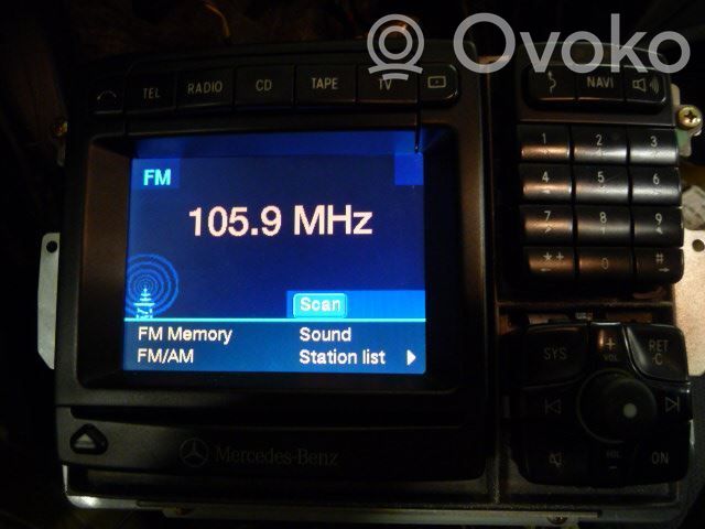 Mercedes-Benz CL C215 Unitate/modul control navigație GPS 