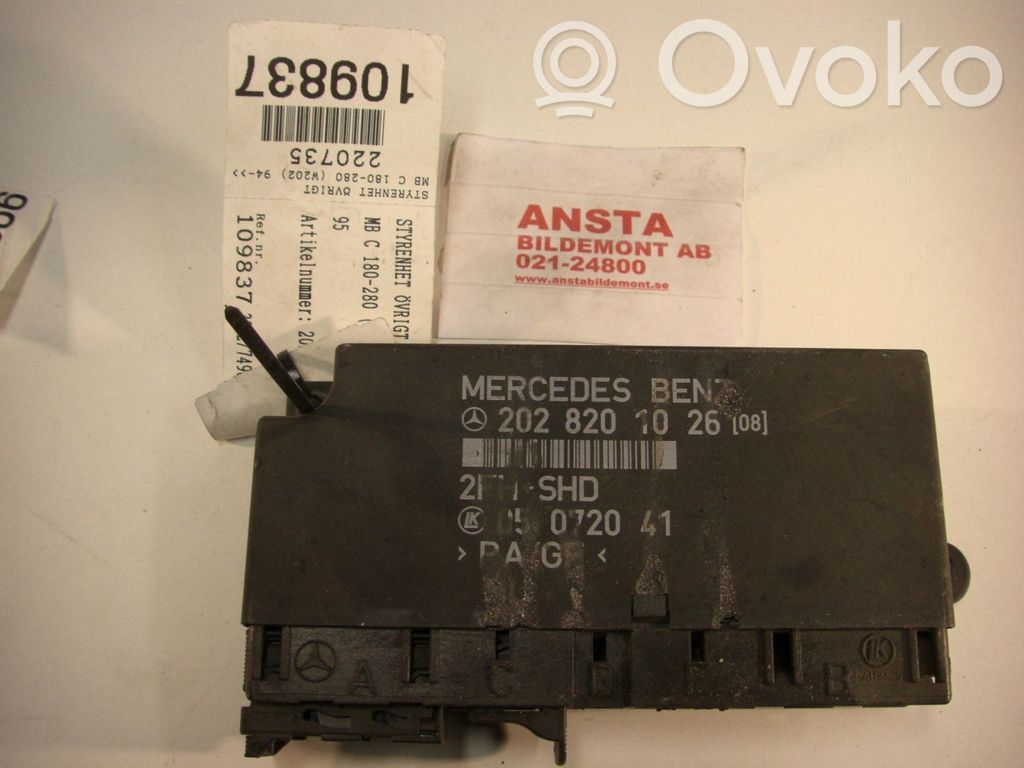 Mercedes-Benz C W202 Altre centraline/moduli