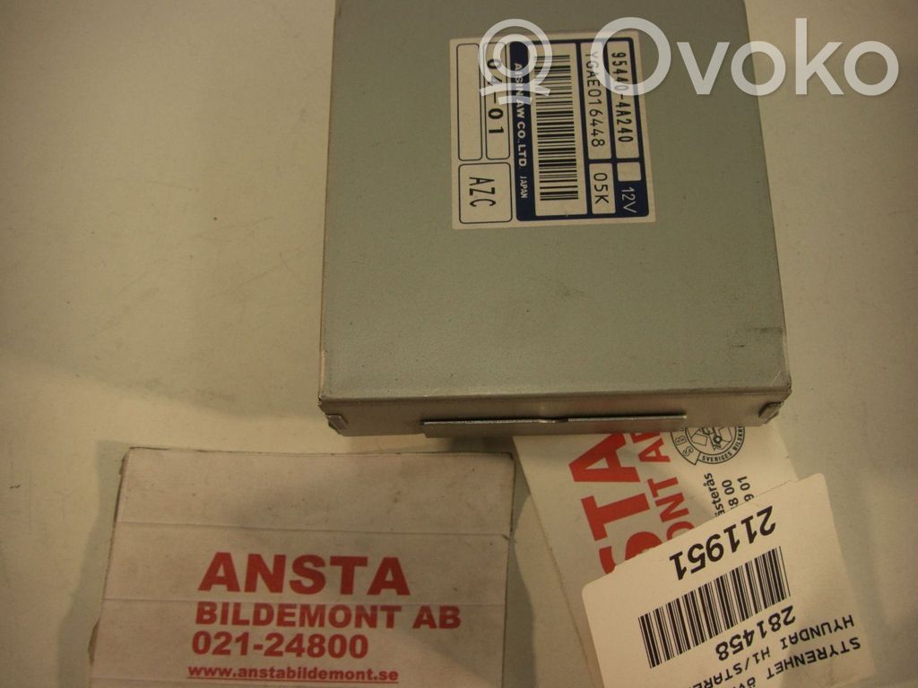 Hyundai H-1, Starex, Satellite Alte unități/module de control 