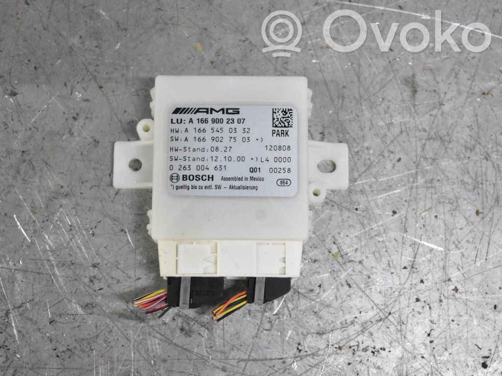 Unitate/modul de comandă parcare PDC   A1665450332