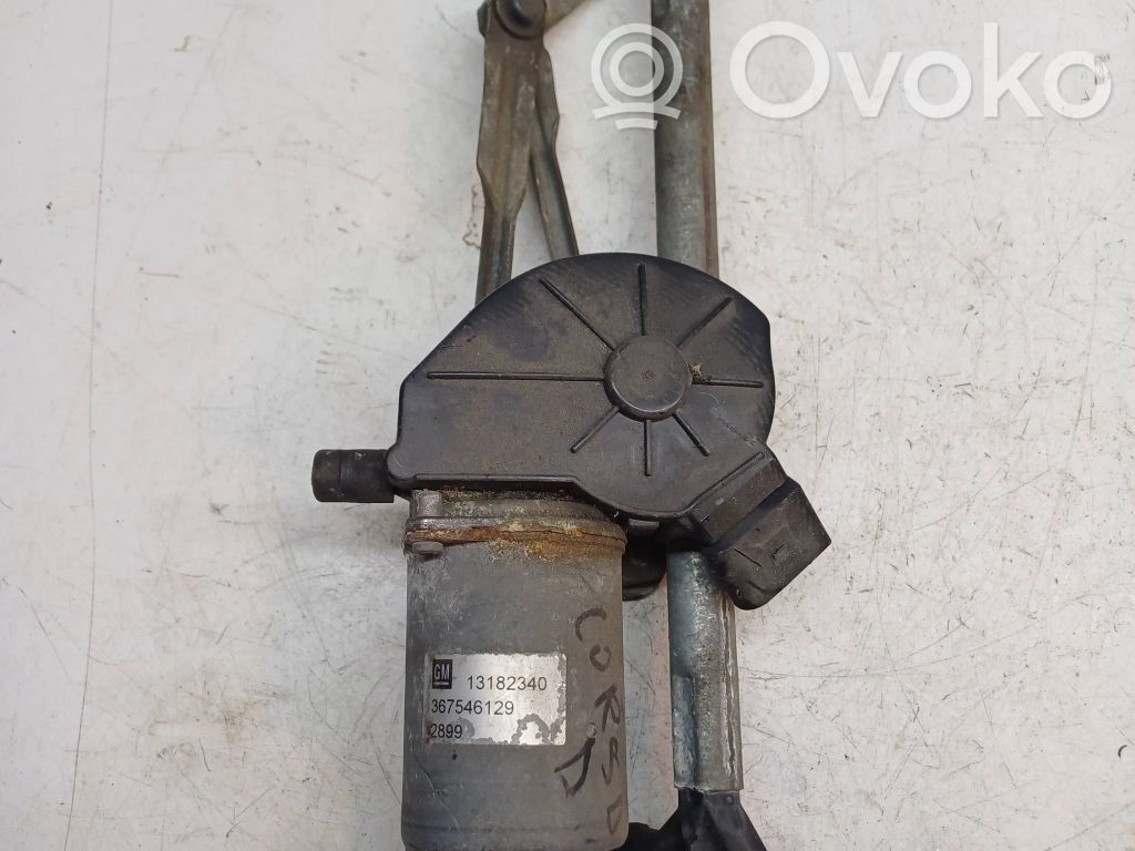 Opel Corsa D Motor y varillaje del limpiaparabrisas delantero 