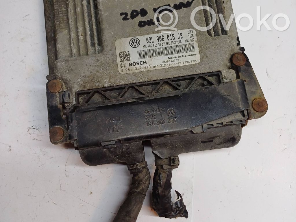 Skoda Superb B6 (3T) Engine control unit/module 