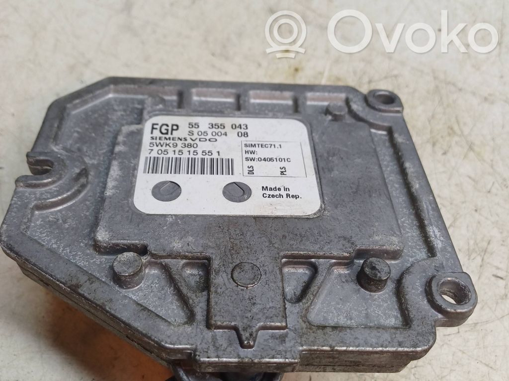 Opel Meriva A Engine control unit/module 