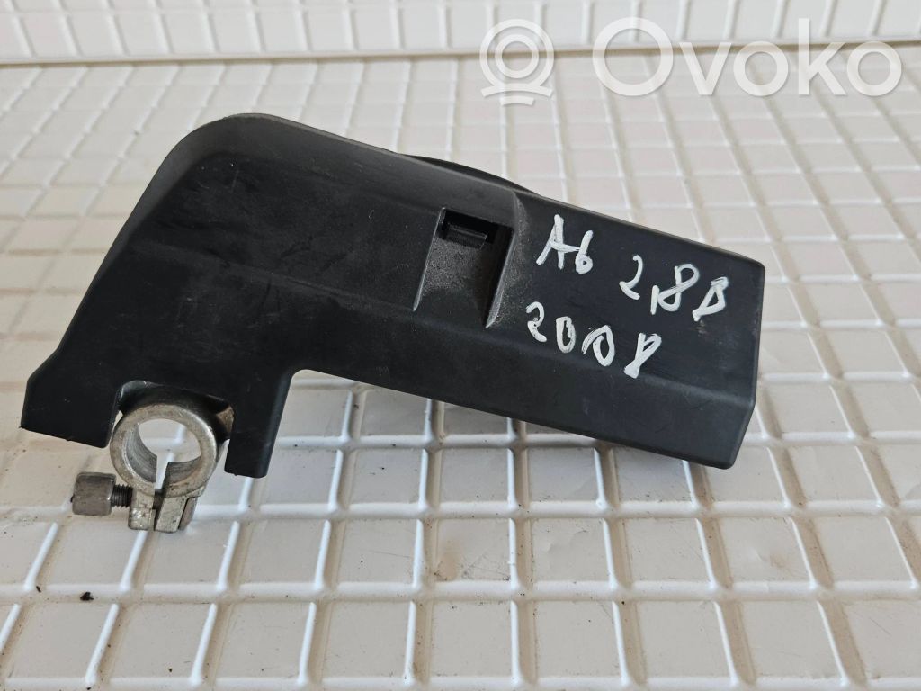 Audi A6 S6 C6 4F Plus / Klema / Przewód akumulatora 