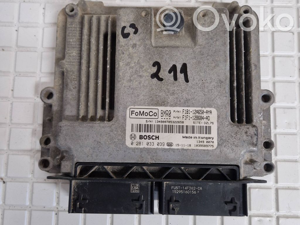 Ford Fiesta Engine control unit/module 