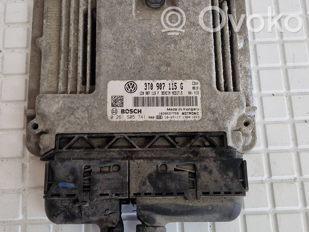 Skoda Superb B6 (3T) Engine control unit/module 
